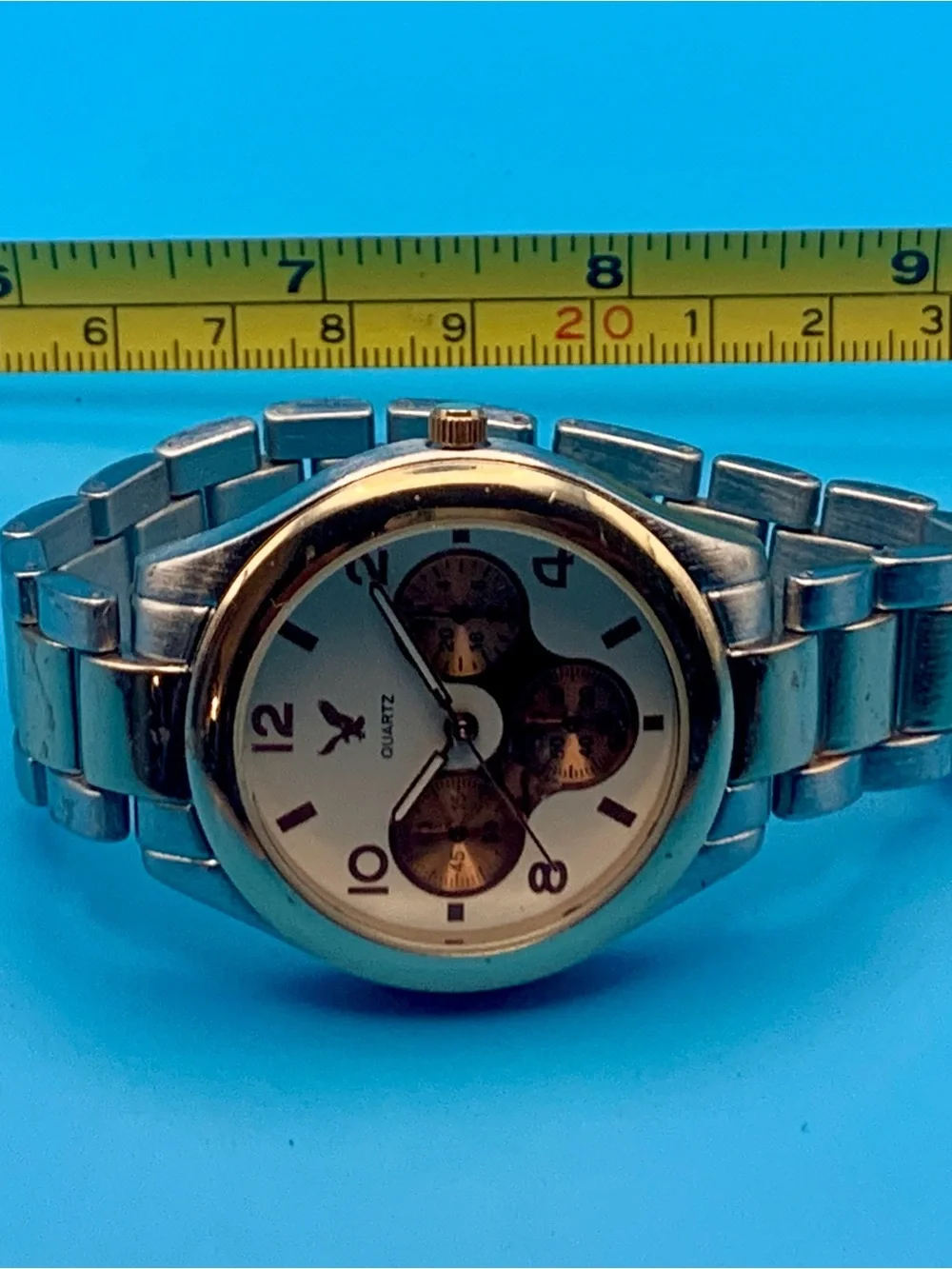 AMERICAN EAGLE Men’s Women’s Unisex Wristwatch Faux Subdials Working New Battery